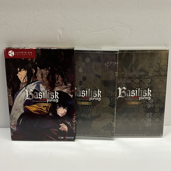 Basilisk The Complete Series Box Set DVD 4 Disc Set - Picture 3 of 6